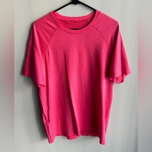Lululemon Red Vent Tech Short-Sleeve Shirt